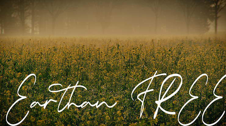 Earthan FREE Font