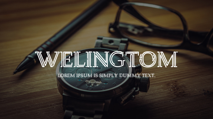 Welingtom Font