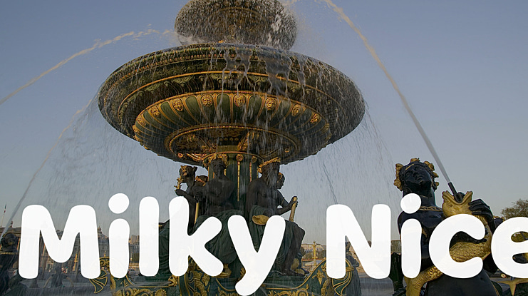 Milky Nice Font Family