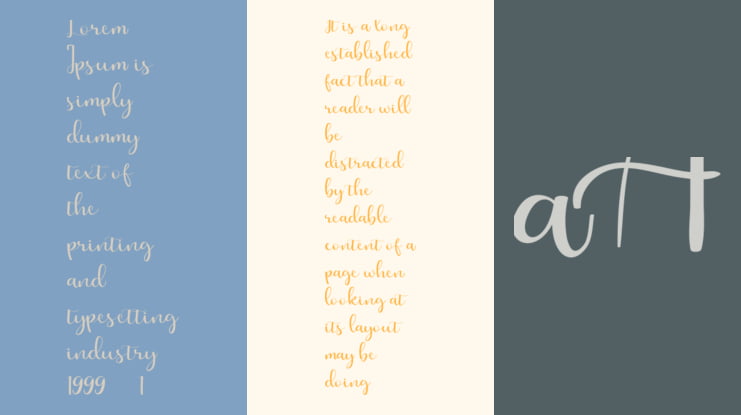 falling free for personal use Font