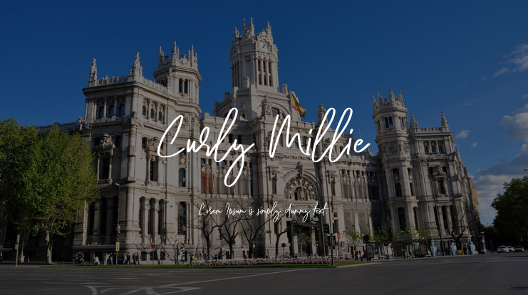 Curly Millie Font