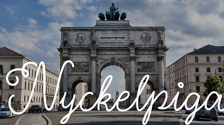 Nyckelpiga Font