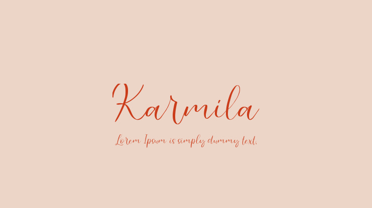 Karmila Font