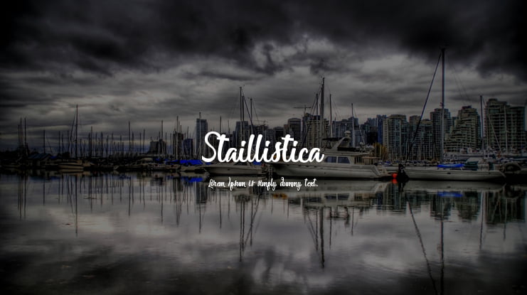 Staillistica Font Family