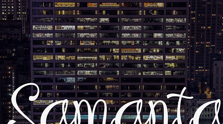Samanta Font Family