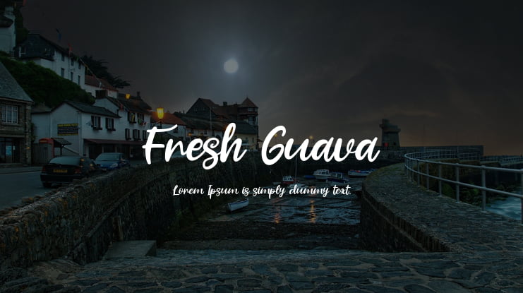 Fresh Guava Font