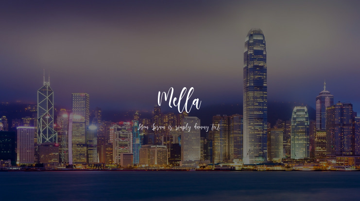Mella Font