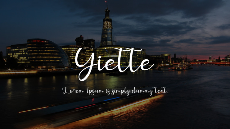 Giette Font