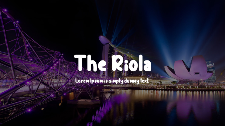 The Riola Font Family