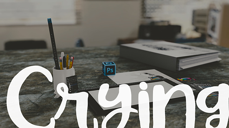 Crying Font