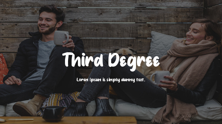 Third Degree Font