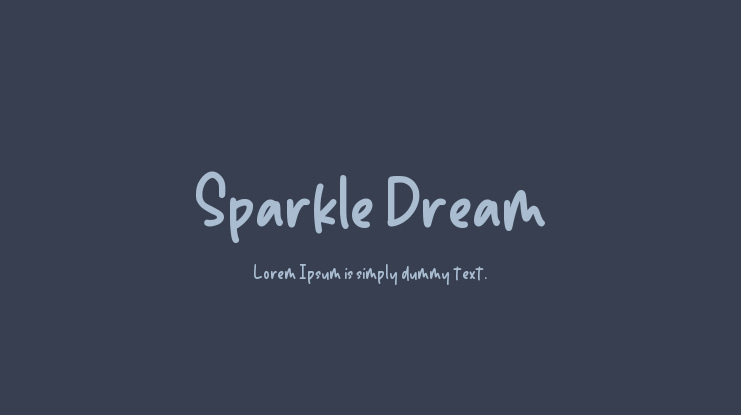 Sparkle Dream Font
