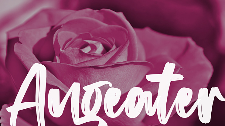 Angeater Font Family