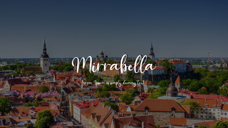 Mirrabella Font Family