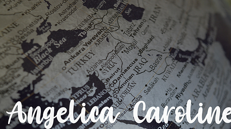 Angelica Caroline Font Family