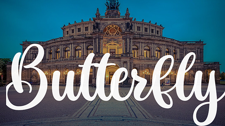 Butterfly Font