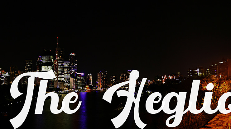 The Heglio Font