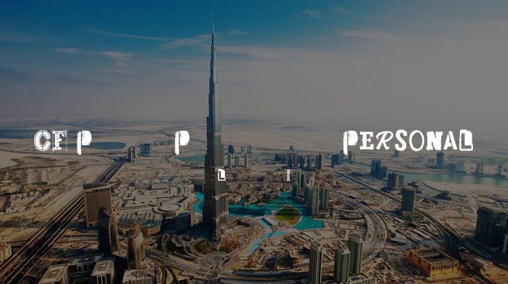 CF Punk Posters PERSONAL Font