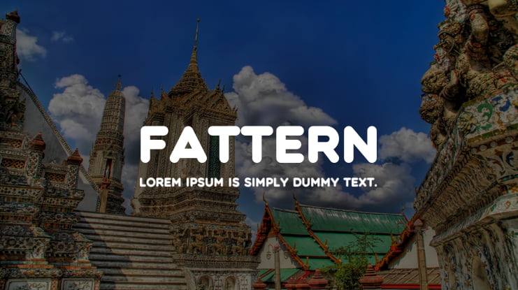 Fattern Font