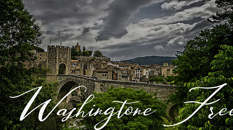 Washingtone Free Font