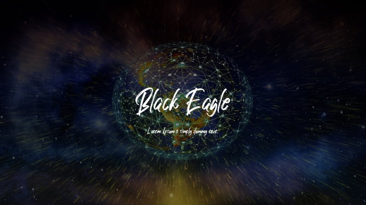 Black Eagle Font