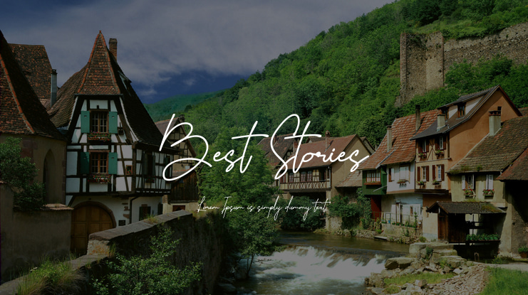 Best Stories Font