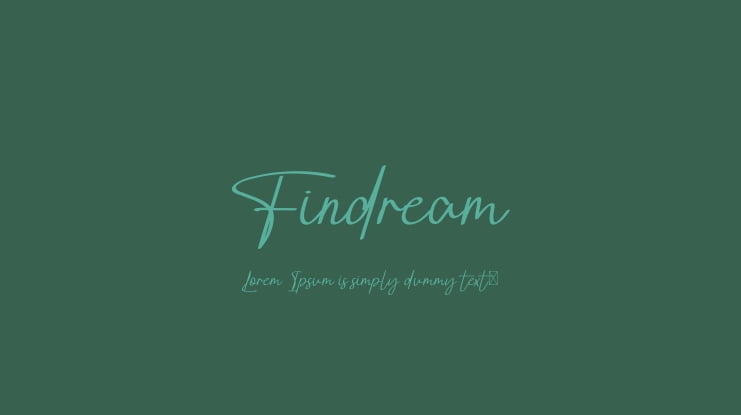 Findream Font