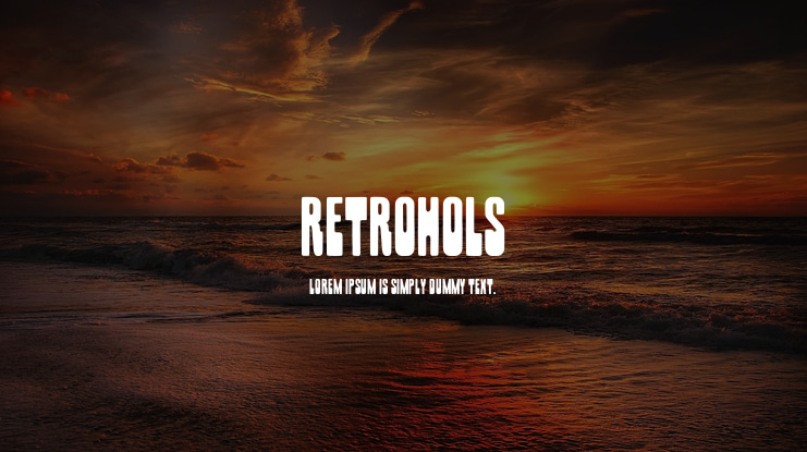 Retrohols Font
