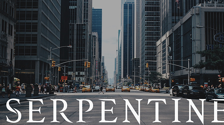 SERPENTINE Font