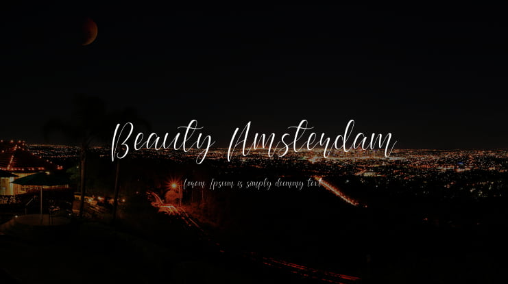 Beauty Amsterdam Font Family
