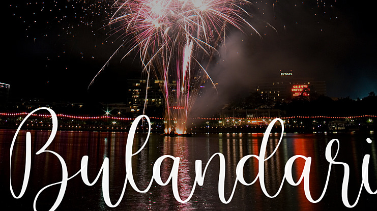 Bulandari Font