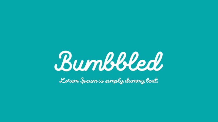 Bumbbled Font Family