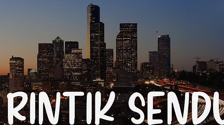 RINTIK SENDU Font