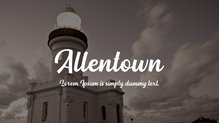 Allentown Font
