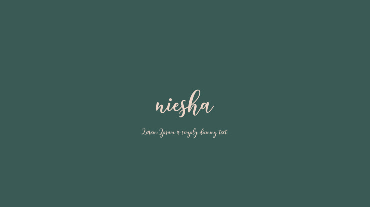 niesha Font