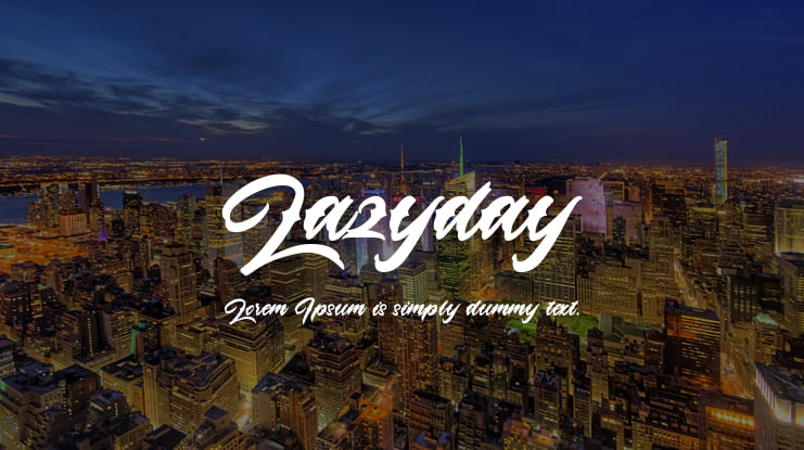 Download Free Lazyday Font Download Free For Desktop Webfont Fonts Typography