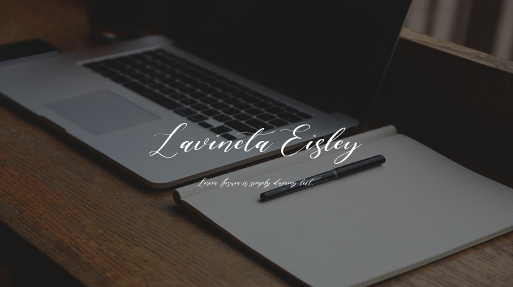 Lavineta Eisley Font