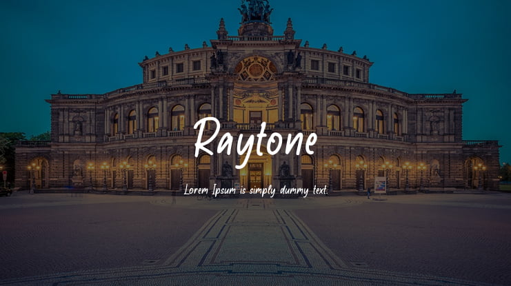 Raytone Font
