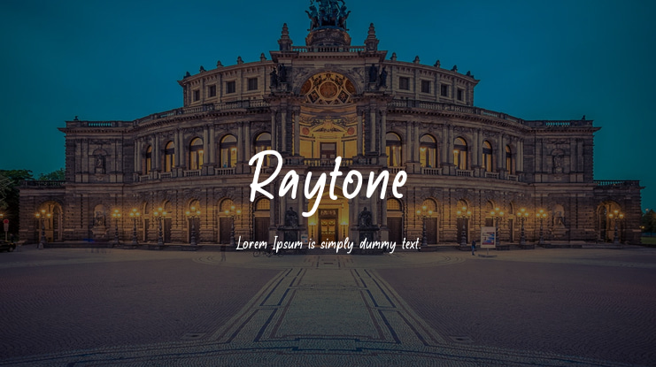 Raytone Font