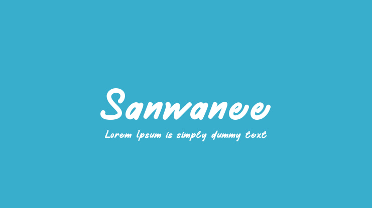 Sanwanee Font
