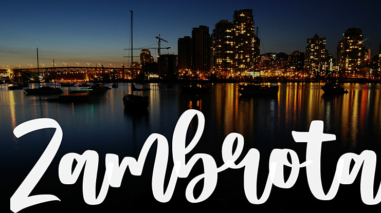 Zambrota Font