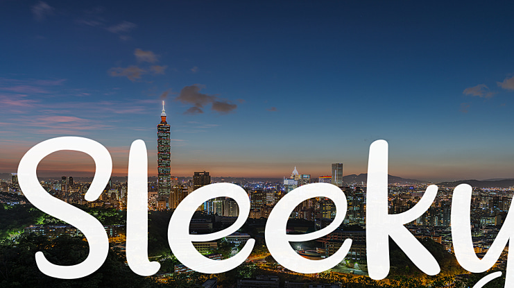 Sleeky Font