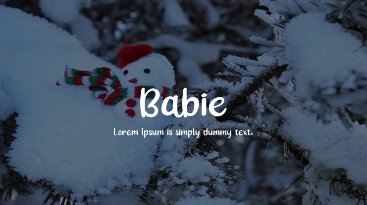 Babie Font