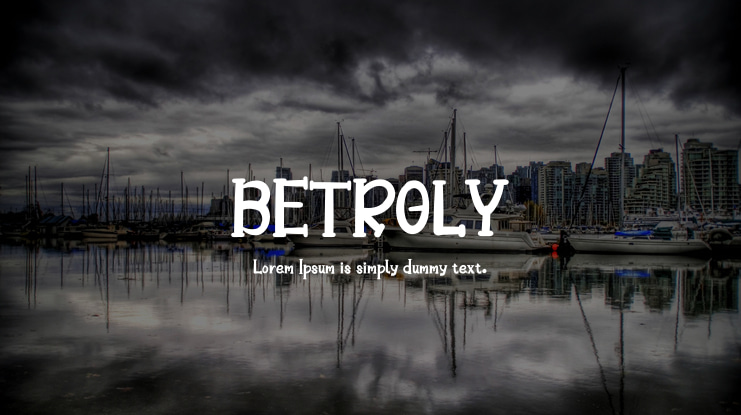 BETROLY Font
