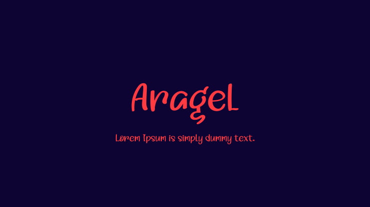 Aragel Font