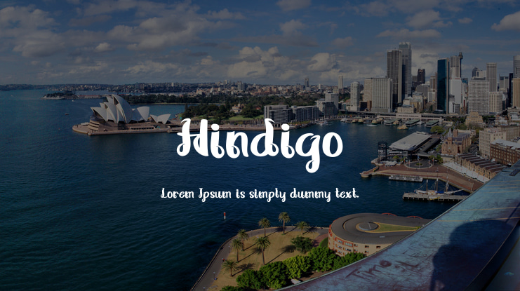 Hindigo Font