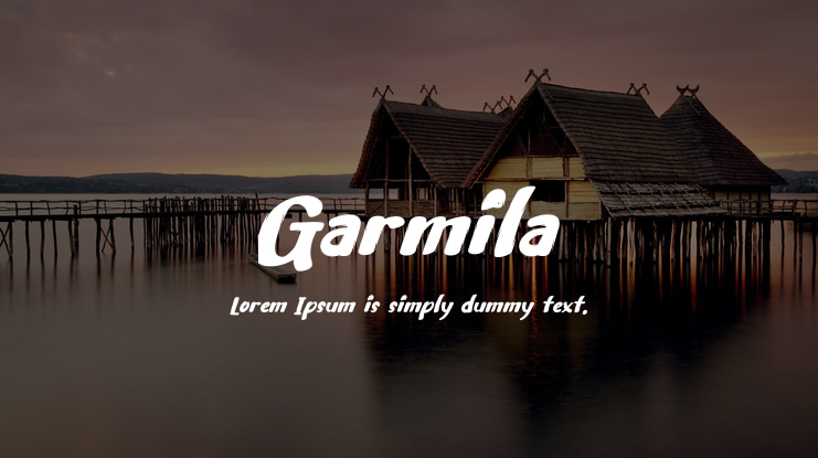 Garmila Font