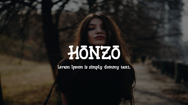 HONZO Font