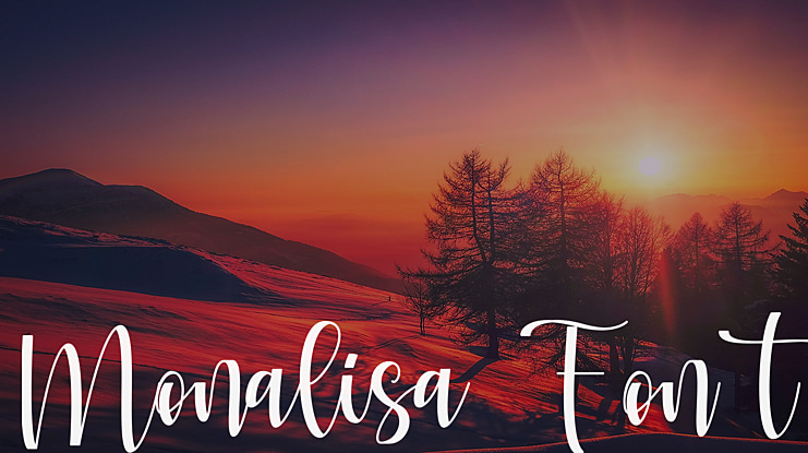 Monalisa Font