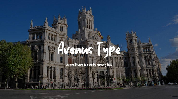 Avenus Type Font